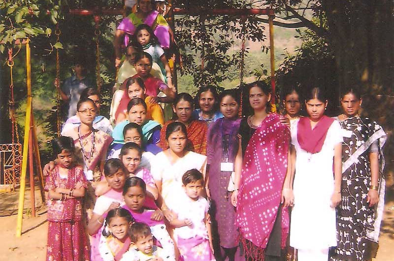 At Surya Shibir child diabetes patient playing